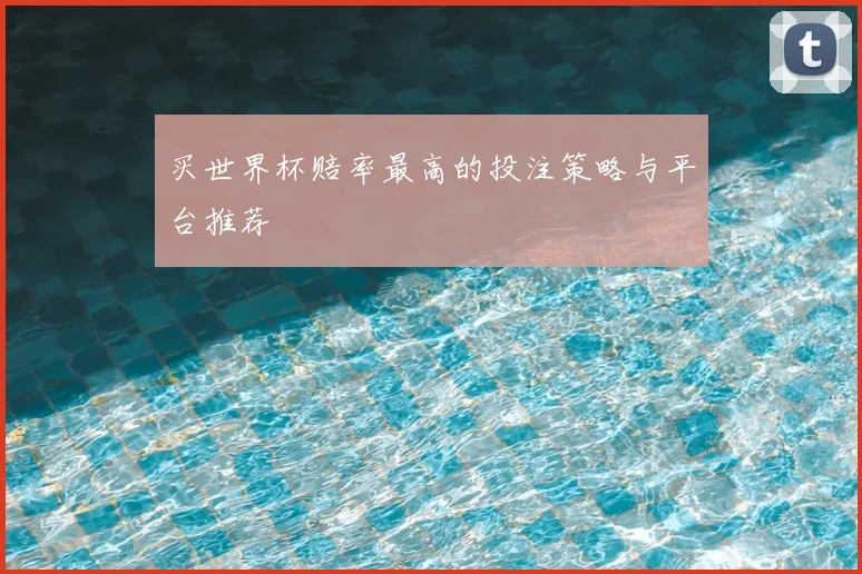 买世界杯赔率最高的投注策略与平台推荐